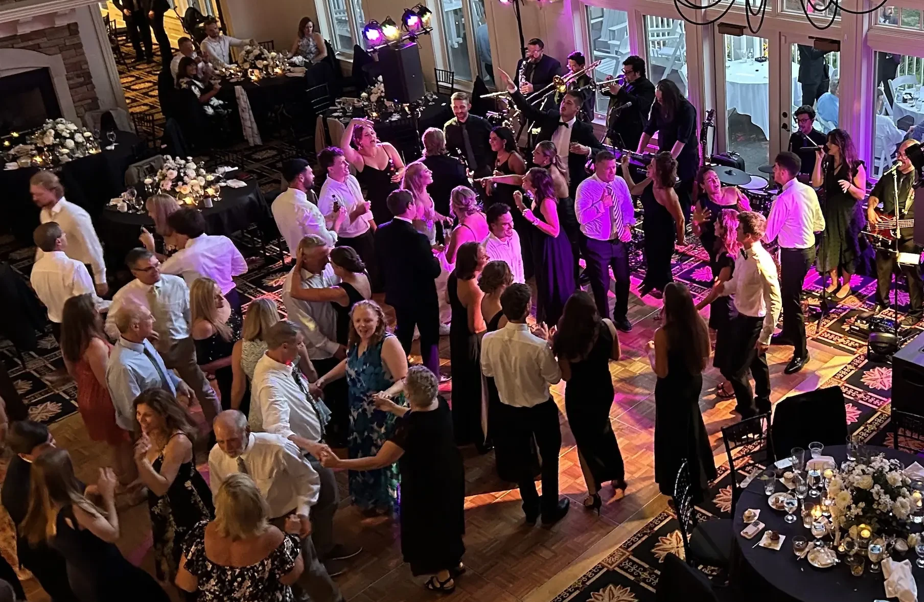 Band Performing Live