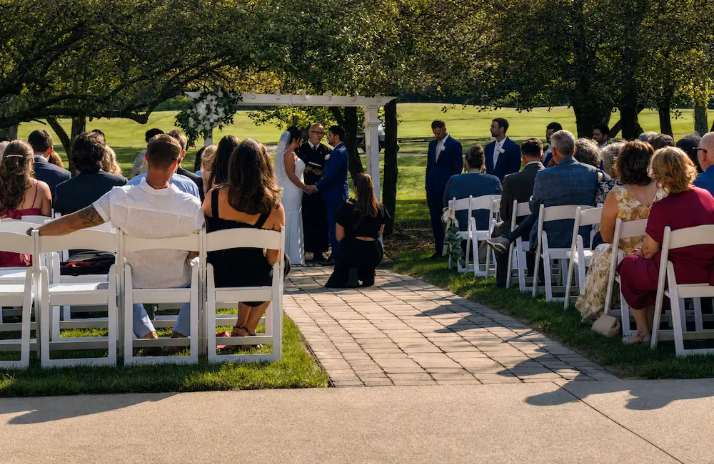 Weekend ComeBack playing live music at a Stonebridge Golf Club wedding